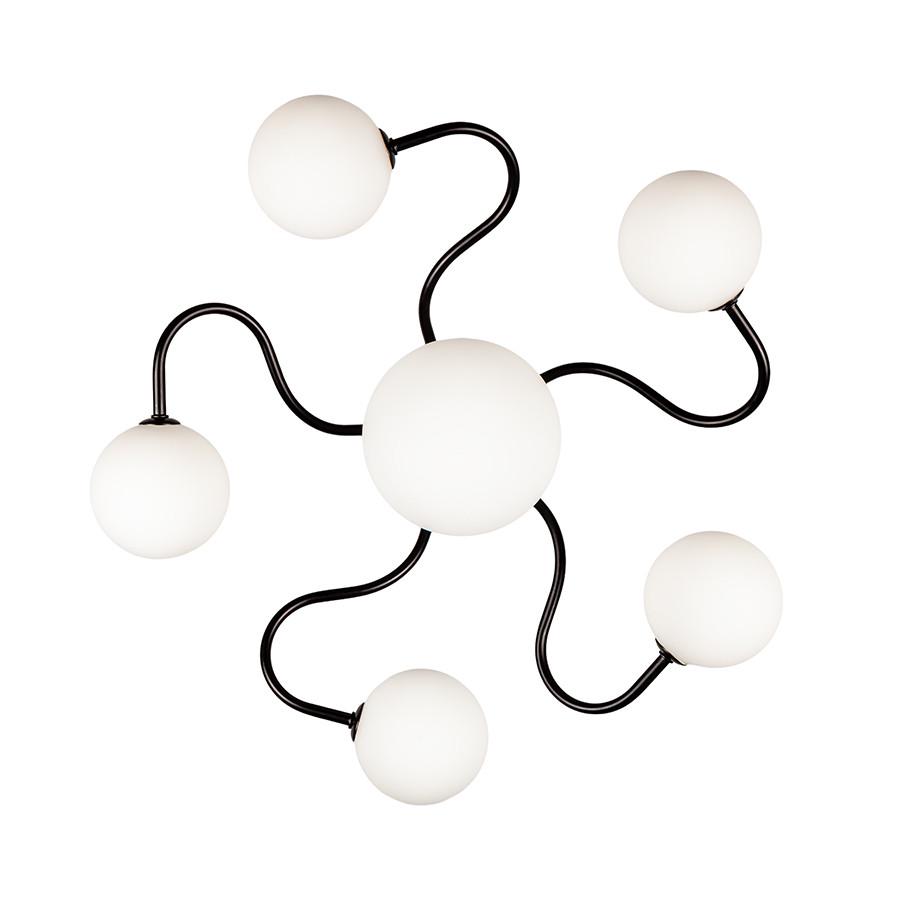 Люстра 752X101F-6 BK/WH Черный/Белый - фото 3