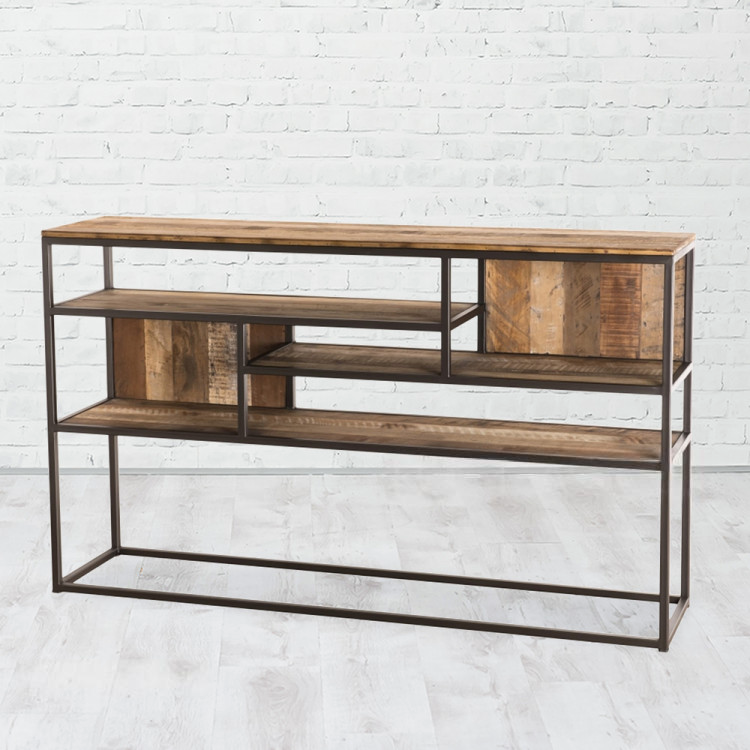 Столик консольный EcoLoft IN-2349 в стиле лофт (25250331)