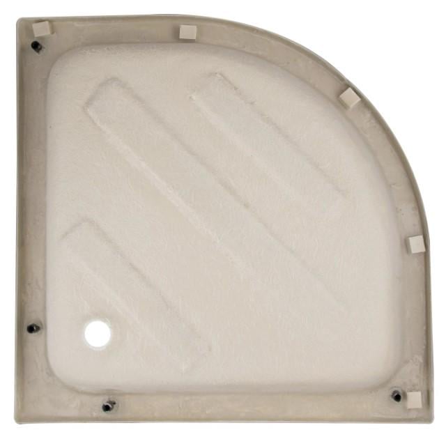 Душевой полукруглый поддон Lidz Kapielka ST 90x90x26 см (LKAST909026) - фото 4