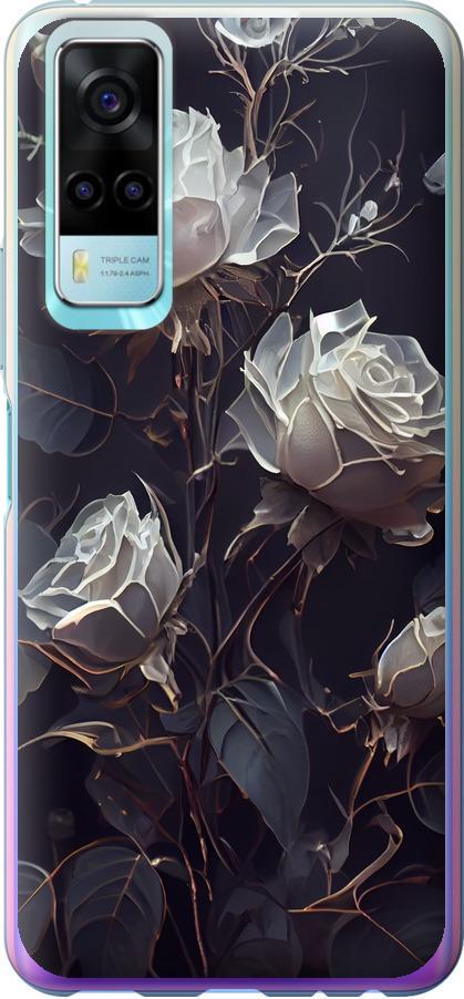 Чехол на Vivo Y53s Розы 2 (5550u-2438-42517)