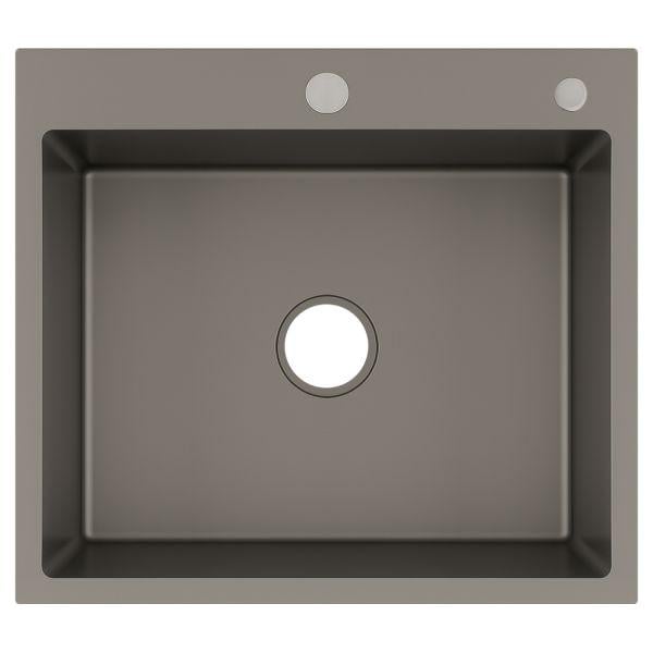 Мойка для кухни Venta BVM6050G 600x500 мм Gray (109666)