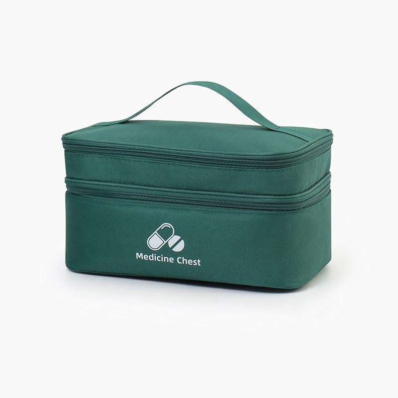 Аптечка-органайзер для медикаментов 28x20x15 см Зеленый (IBC007MG)