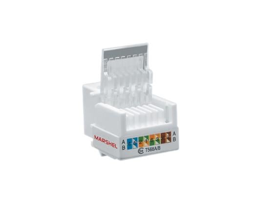 Гнездо компьютерное модульное MARSHEL RJ45 CAT.5E