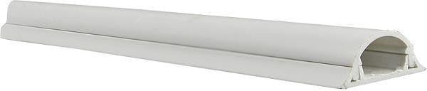 Канал кабельный напольный АСКО 25x10 мм 2 пог.м ПВХ Белый (A0070030023)