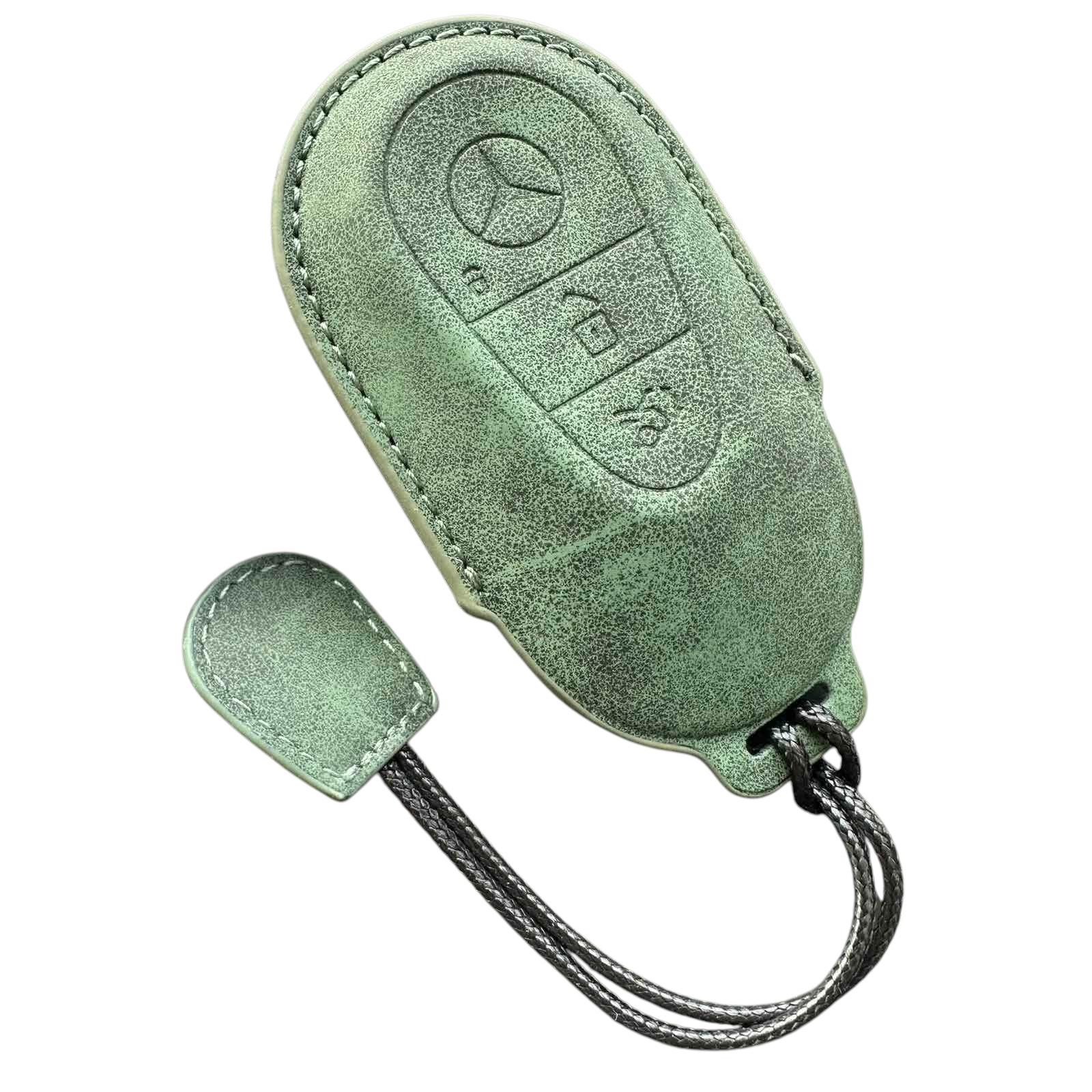 Чехол кожаный для ключа Mercedes (mr6mfg)