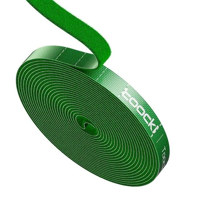 Лента липка Tactix нейлон-ткань 10х5000 мм Зеленый (VLCR-ROL-G)