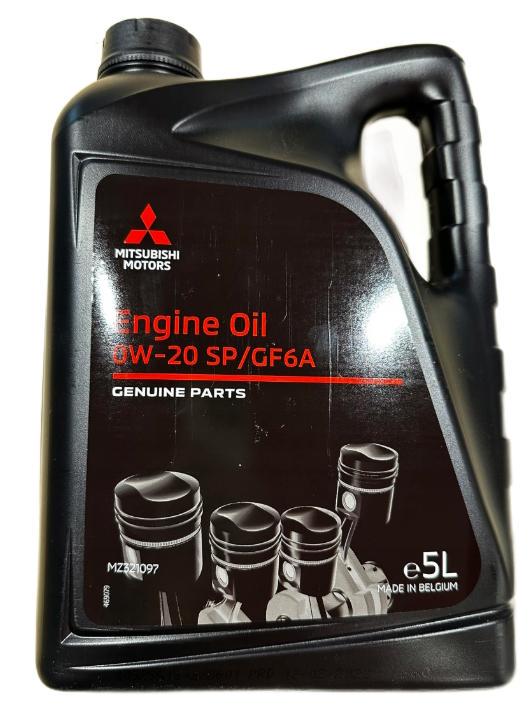 Моторна олива синтетична Mitsubishi 0W-20 SP GF6A MZ321097 5 л (27453952)