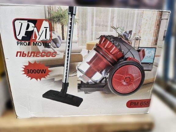 Пылесос контейнерный Promotec PM-655 циклонного типа 3000 Вт (2139997328) - фото 10 Пылесос контейнерный Promotec PM-655 циклонного типа 3000 Вт (2139997328) - фото 10