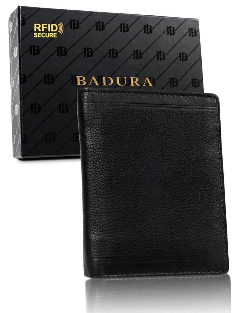 Кошелек мужской кожаный Badura B-N1010-CAW Black