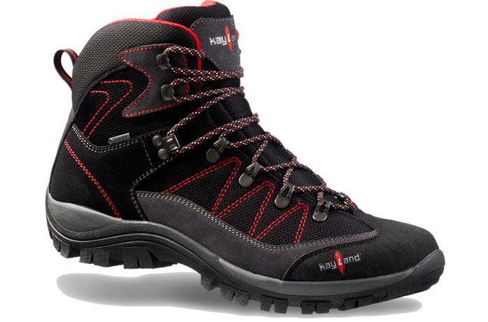 Черевики Kayland Ascent K GTX р. 46 Чорний/Червоний (KAY-01801-7060-46)