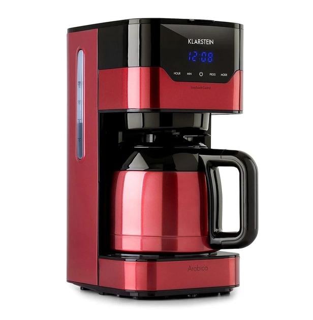 Кавоварка крапельна KLARSTEIN Arabica EasyTouch Control 800 Вт Червоний (10035588) - фото 1