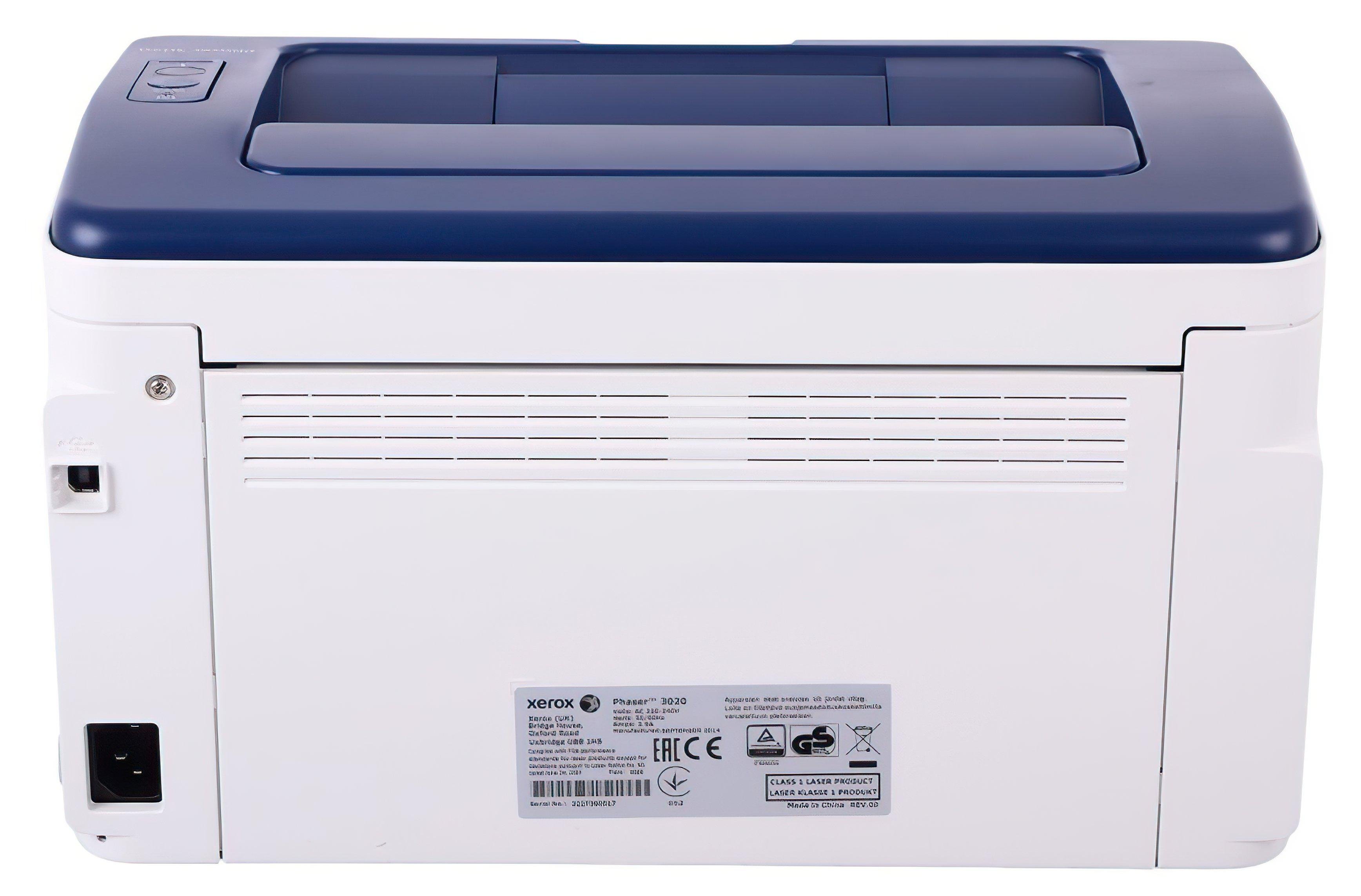 Принтер лазерний Xerox Phaser 3020BI А4 USB/Wi-Fi/Air-Print (3020V_BI) - фото 4