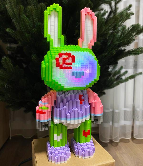 Конструктор Magic Blocks Bunny 2088 дет. 42,8 см (9122) - фото 3