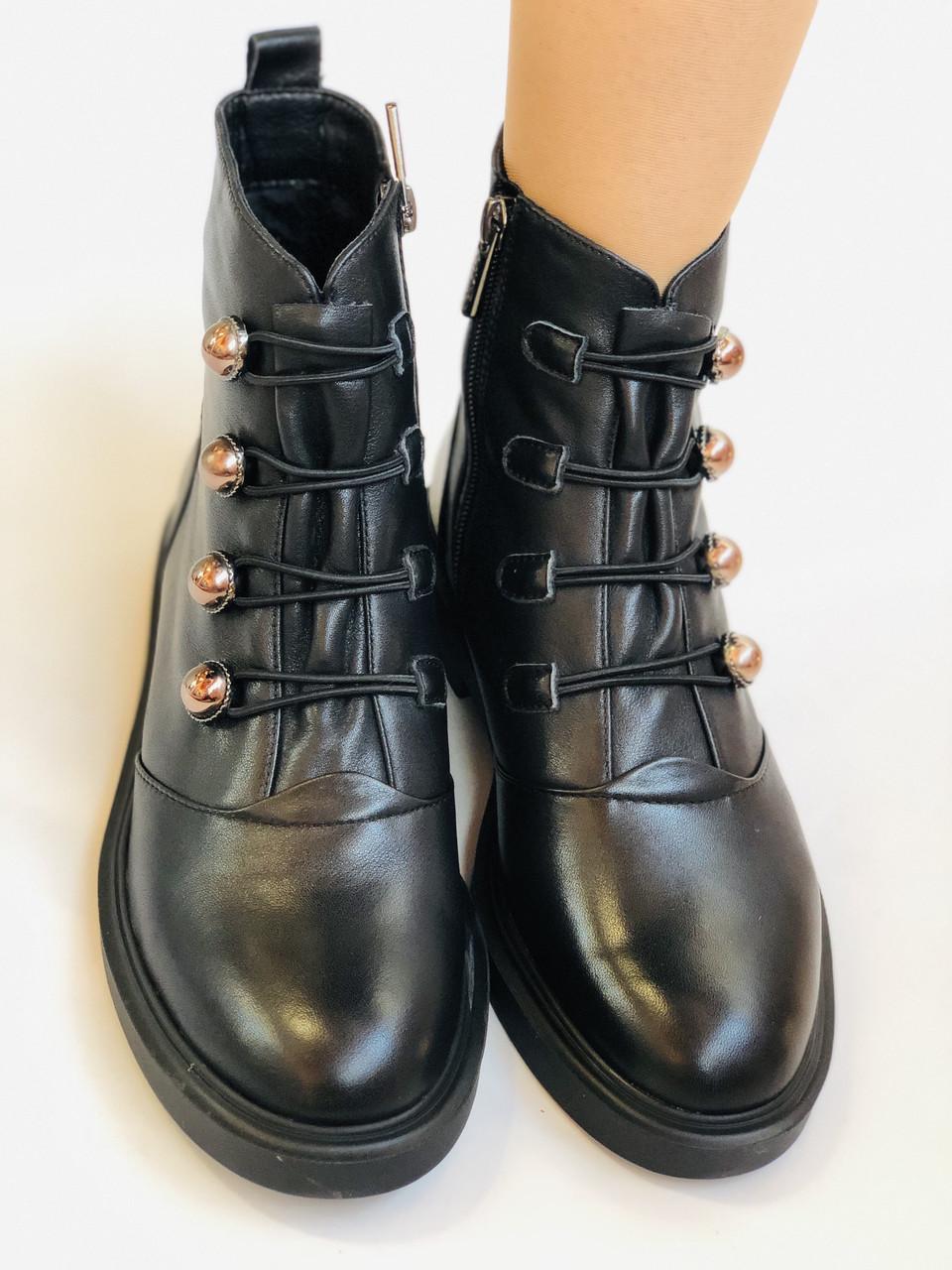 Ботинки женские Erisses осенние р. 35 22,5 см Черный (2264) - фото 4 Ботинки женские Erisses осенние р. 35 22,5 см Черный (2264) - фото 4