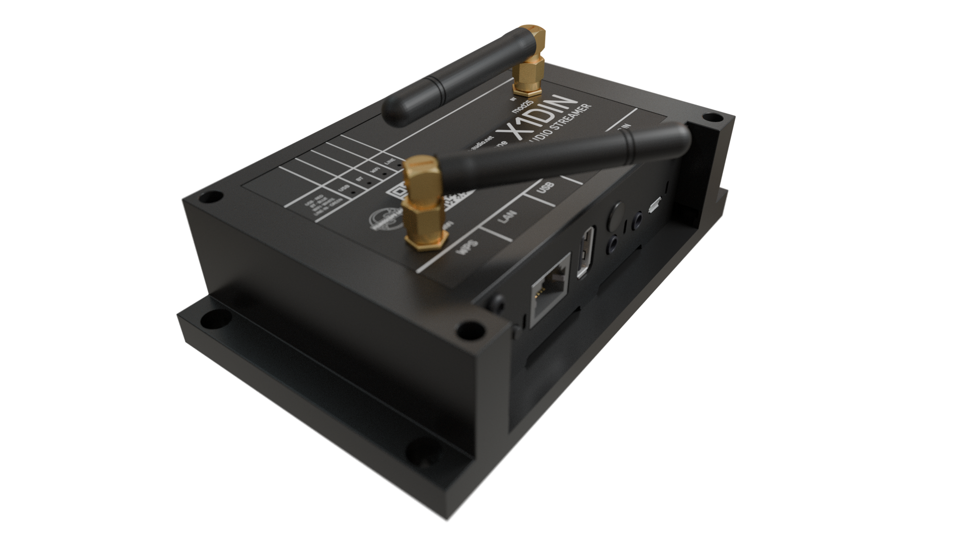 Аудио плеер стерео сетевой airScope X1Din Ver.A31 Airplay Bluetooth TuneIn - фото 7