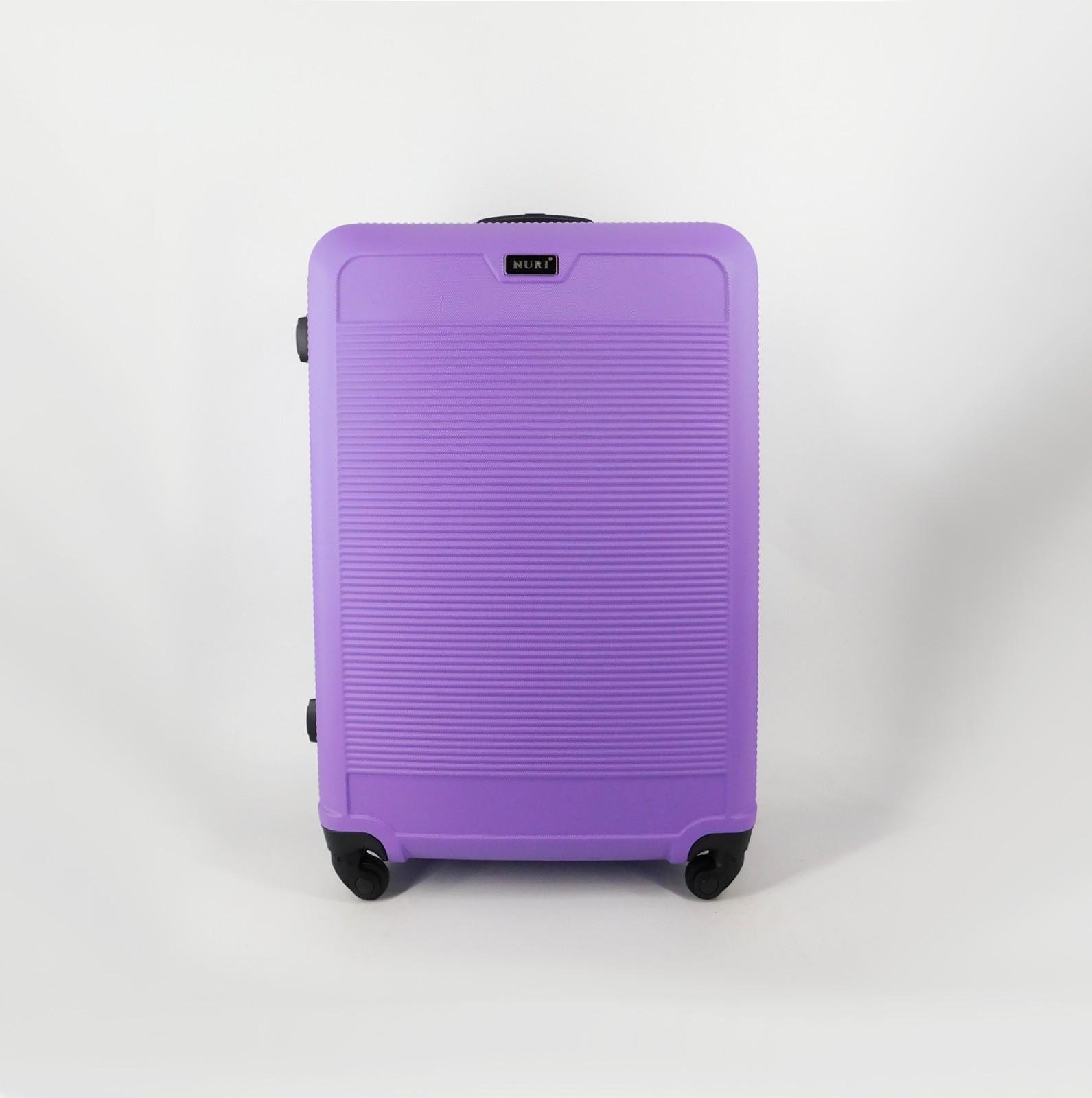 Валіза пластикова Nuri 270 маленька Фіолетовий - фото 1 Валіза пластикова Nuri 270 маленька Фіолетовий - фото 1