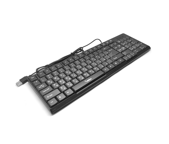 Клавиатура USB Merlion KB-Zero Black (KB-Zero)