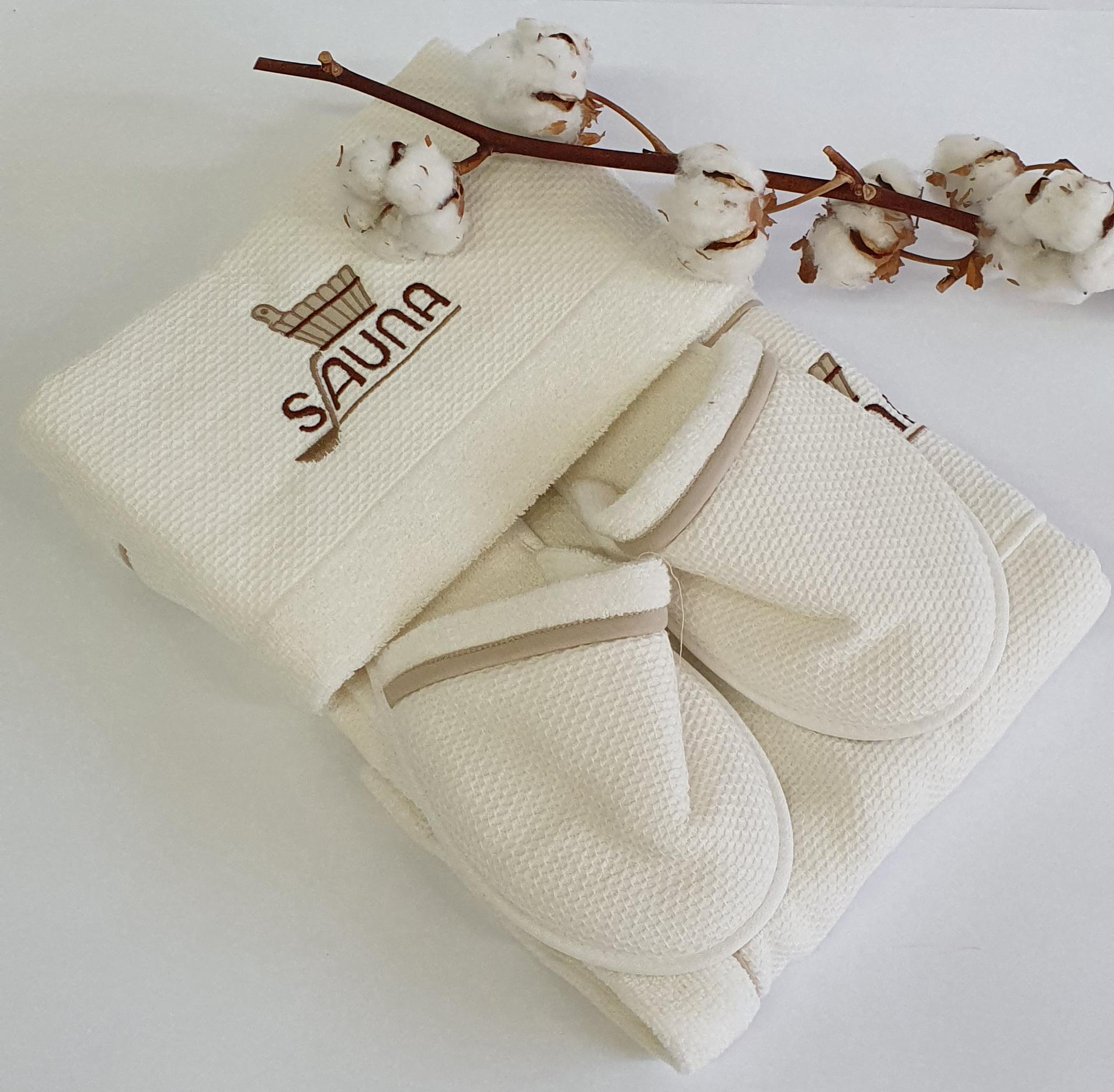 Набор для сауны мужской Maison D'or Dufour Кремовый (09MDDB0101)