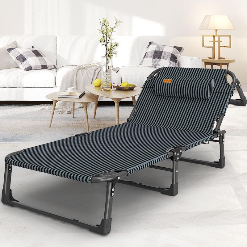 Шезлонг WCG FB-S02 зі смугастим полотном (FB-S02)