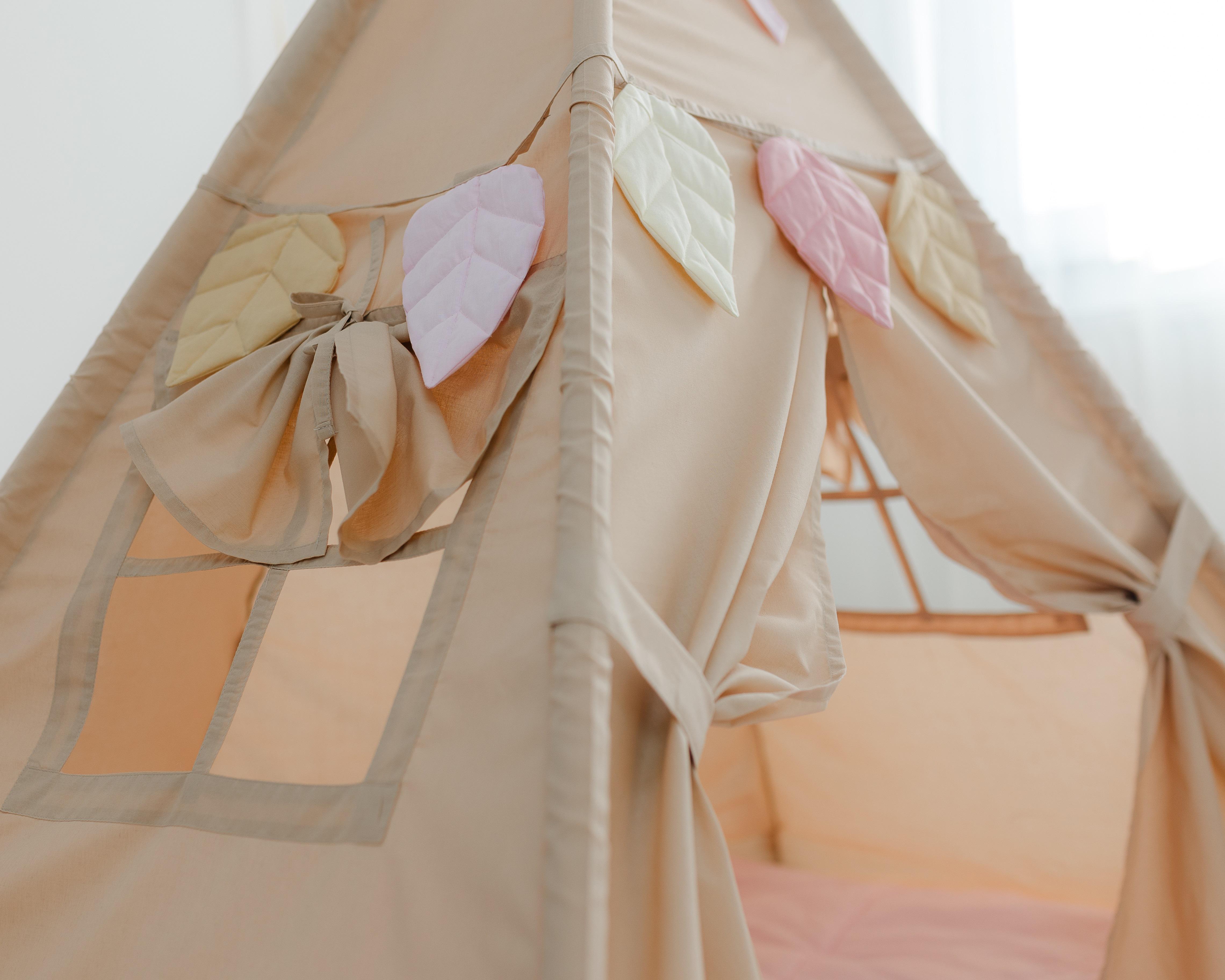 Вігвам для дітей Пані Сова з об'ємним ковриком (0002092) - фото 6 Вігвам для дітей Пані Сова з об'ємним ковриком (0002092) - фото 6