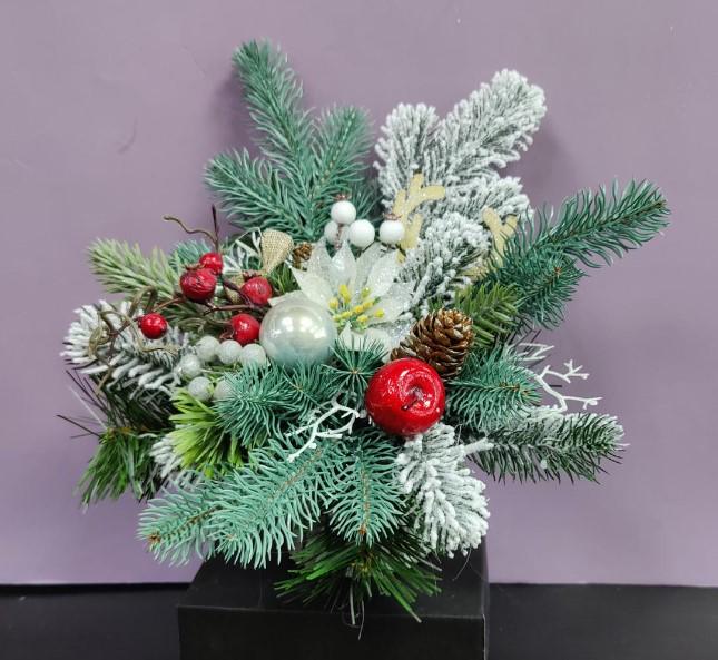 Новогодняя компзиция 30x30 см 3010.023 (2032789858) Новогодняя компзиция 30x30 см 3010.023 (2032789858)