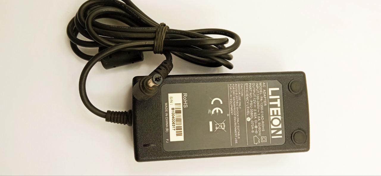 Блок живлення імпульсний для ноутбуків Liteon PA-1350-01AD-RONS 12V/2,92A 5,5х2,5 мм (20435)