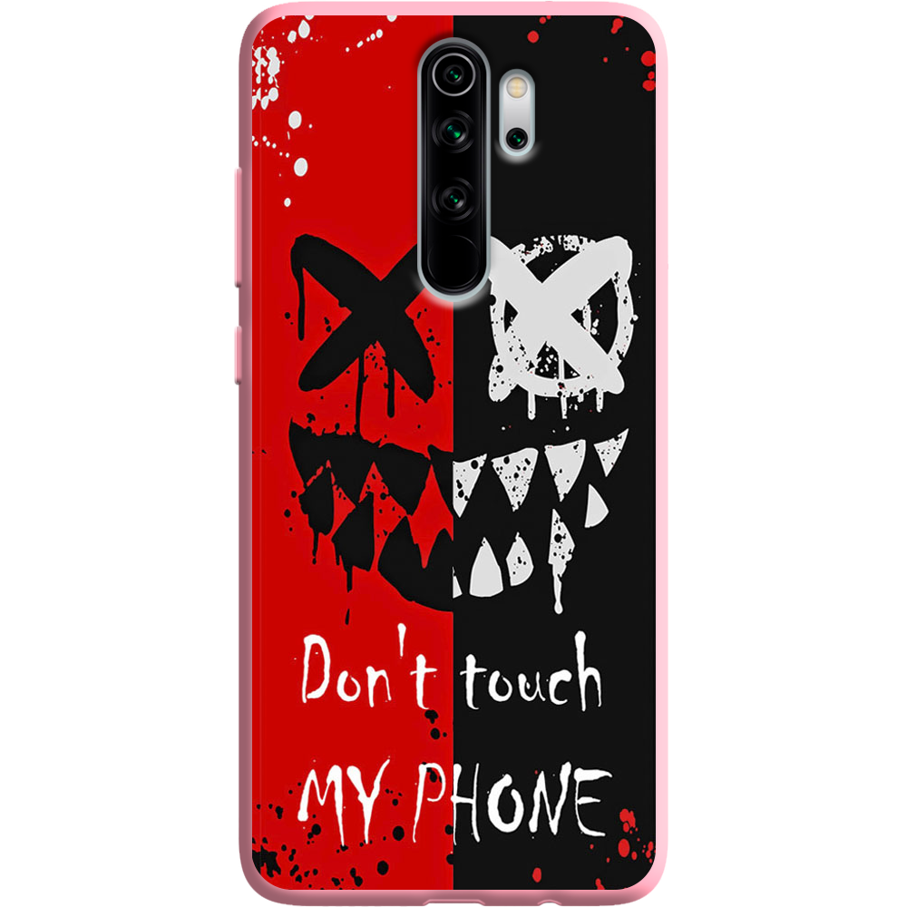 Чехол BoxFace Xiaomi Redmi Note 8 Pro Bad Smile Розовый силикон (38222-up2468-38668)