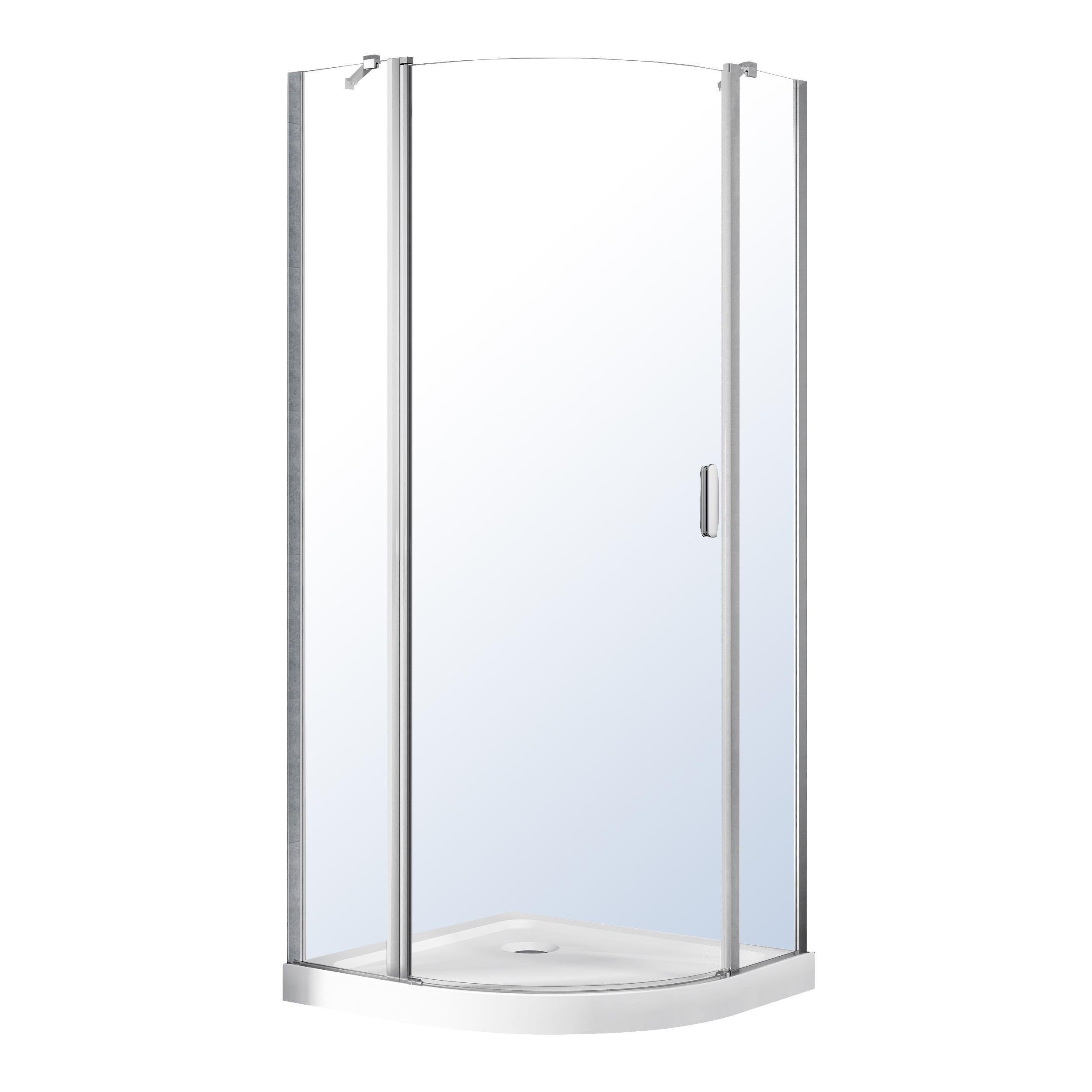 Душевая кабина VOLLE Orlando 90x90x205 см Хром (62737)
