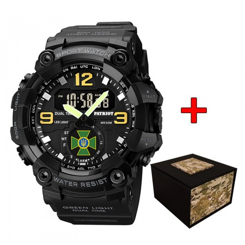 Наручные часы Patriot 003BKDPS ДПС Черный (2101028610) - фото 6 Наручные часы Patriot 003BKDPS ДПС Черный (2101028610) - фото 6