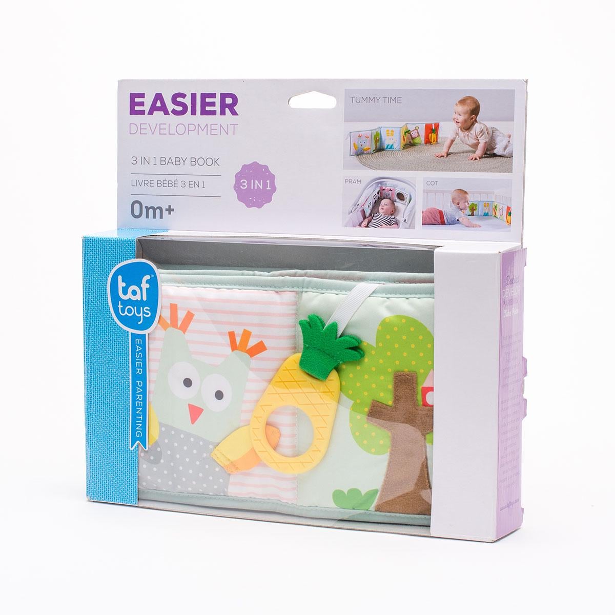 Розвиваюча книжка-розкладушка Taf Toys Мишенята-мавпенята Різнокольоровий (AA12346370)