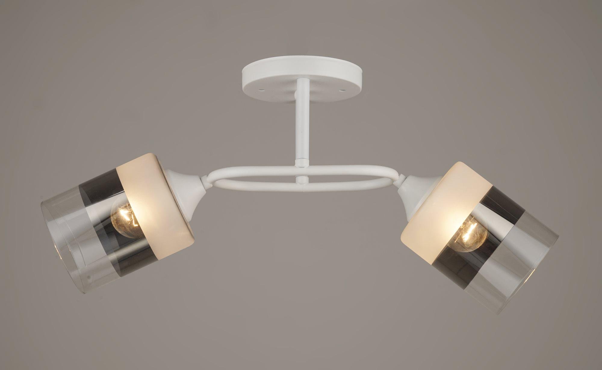 Люстра потолочная Sirius B A3420/2 WT на 2 плафона