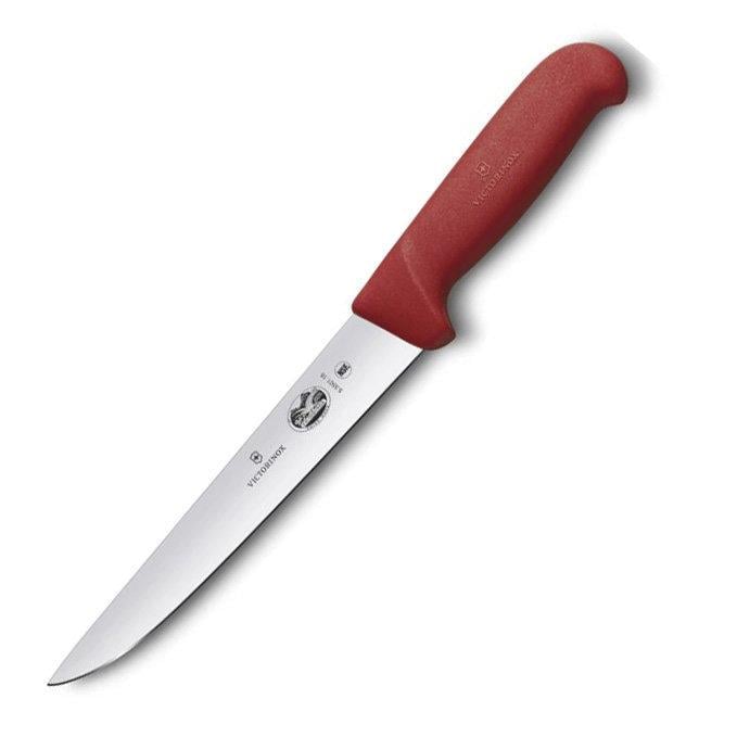Кухонный нож Victorinox Fibrox Sticking 55501.18 18 см 142 г Red (33087687)