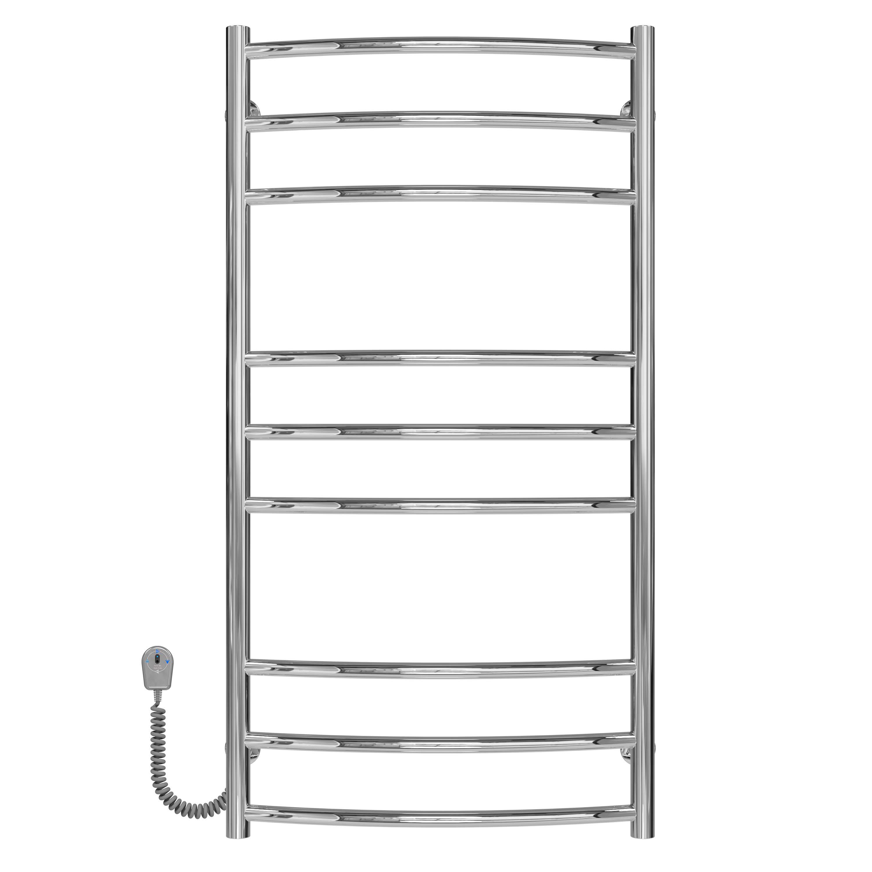 Полотенцесушитель электрический Deffi Классик Элит П9 EF16 левое подключение нержавеющая сталь 600х1000 мм Хром (C.KE.100.60.9.ECL5)