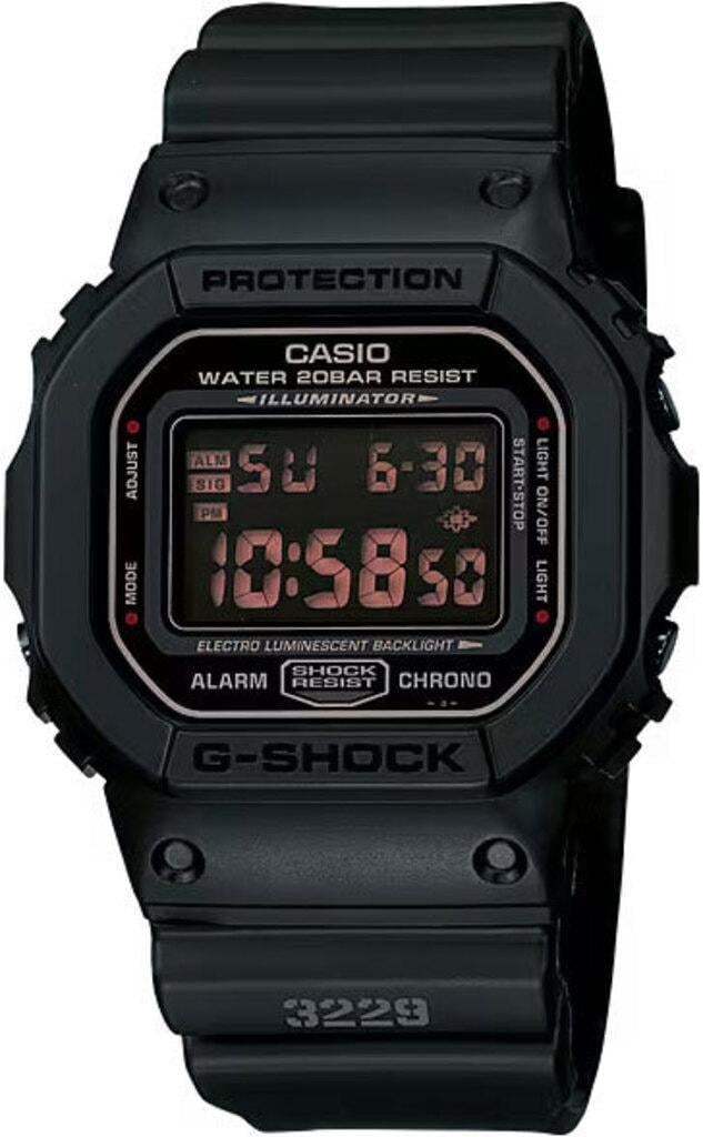 Наручные часы мужские Casio G-Shock DW-5600MS-1 ударопрочные с водозащитой 200 м и подсветкой (3099589088)