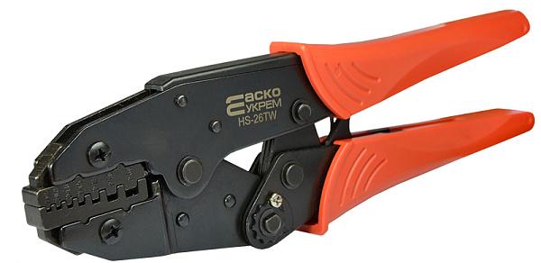 Обжимний інструмент АСКО-УКРЕМ HS-26TW 0,5-6 мм2 для подвійних трубчастих наконечників (A0170010125)
