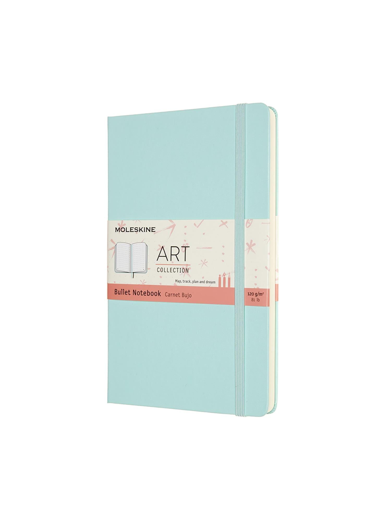 Блокнот Moleskine Art Bullet средний Аквамарин (ARTBULNT3B24)