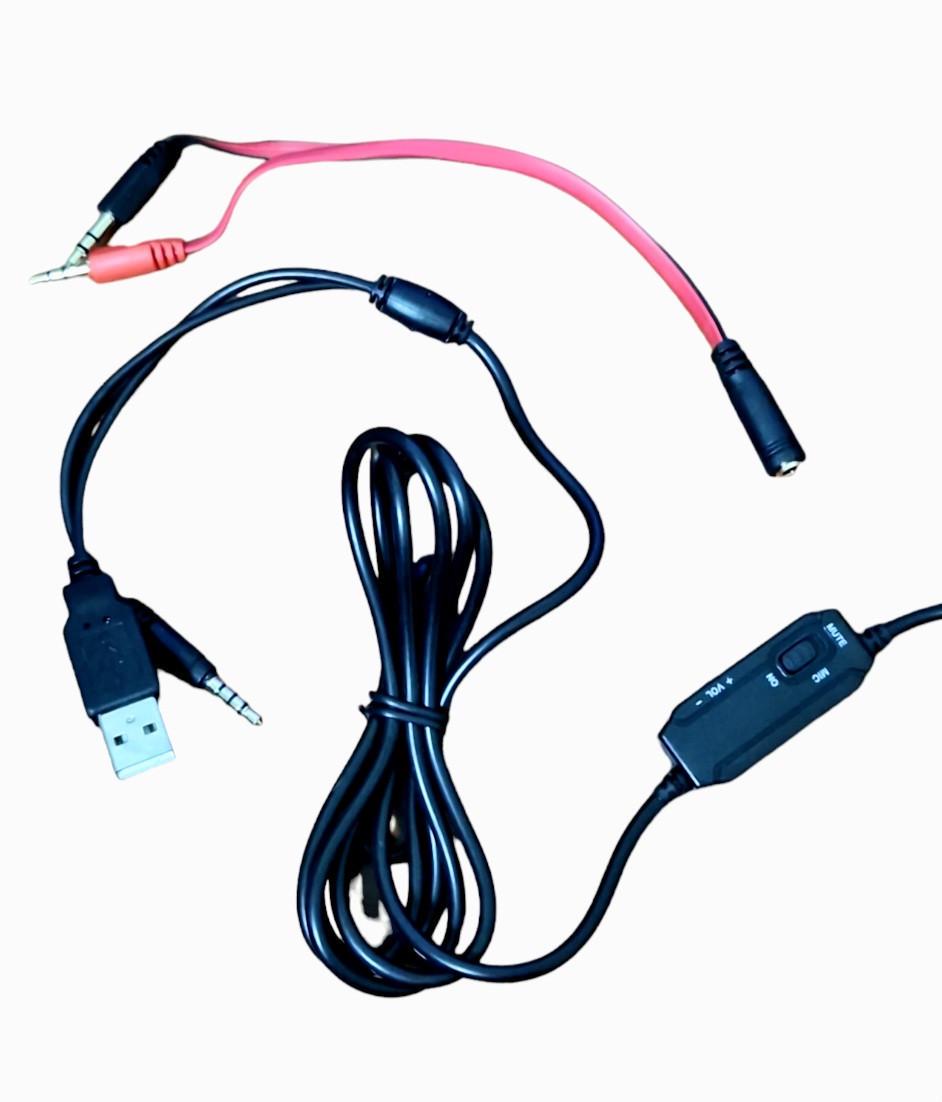 Навушники ігрові Aspor A217 Multicolor Light з підсвіткою 3,5 мм (2100505676) - фото 3 Навушники ігрові Aspor A217 Multicolor Light з підсвіткою 3,5 мм (2100505676) - фото 3