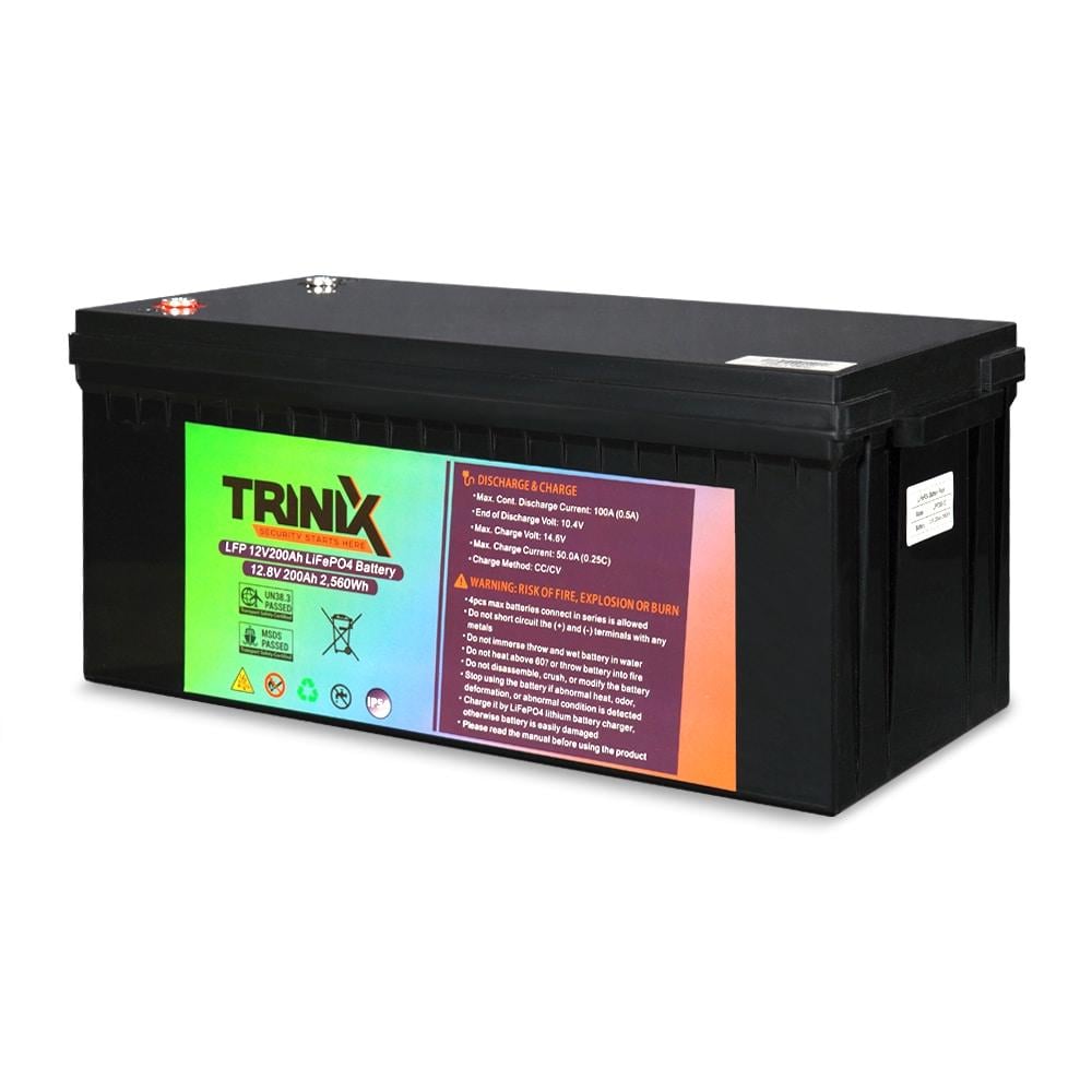 Акумулятор Trinix LiFePo4 12V 200 Ah (44-00055)