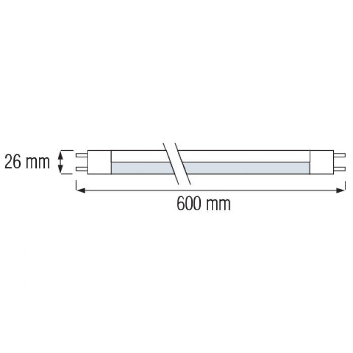 Лампа светодиодная Horoz Electric TUBE-60 9 W T8 6400К 60 см - фото 5