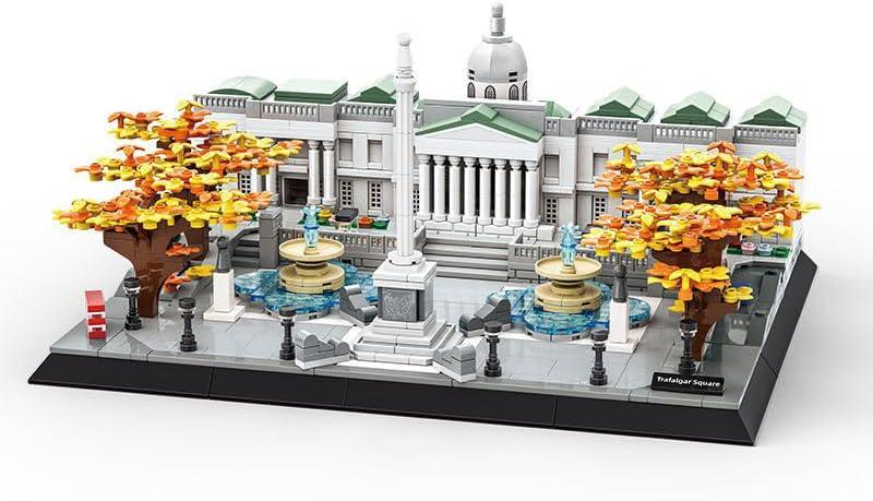 Конструктор 3D Wange Архітектура Трафальгарська площа Лондон Trafalgar Square 5249 для дітей та дорослих 1245 деталей