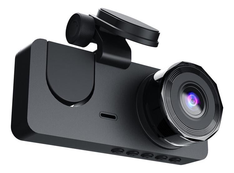 Видеокамера автомобильная 1080P с широкоугольным объективом трехлинзовый IPS-экран HD