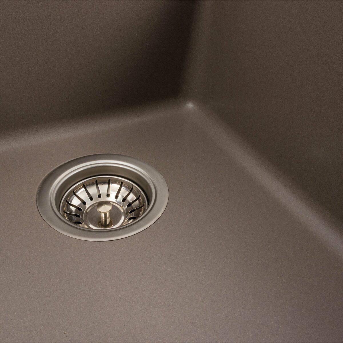 Мойка для кухни гранитная Platinum 9950 PANDORA Дюна матовый (9050-7) - фото 5 Мойка для кухни гранитная Platinum 9950 PANDORA Дюна матовый (9050-7) - фото 5