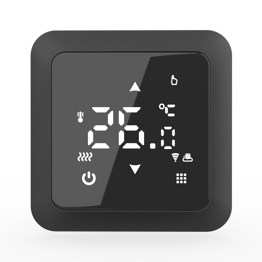 Терморегулятор с Wi-FI In-Therm PWT 517 Blece Matte (35768622)