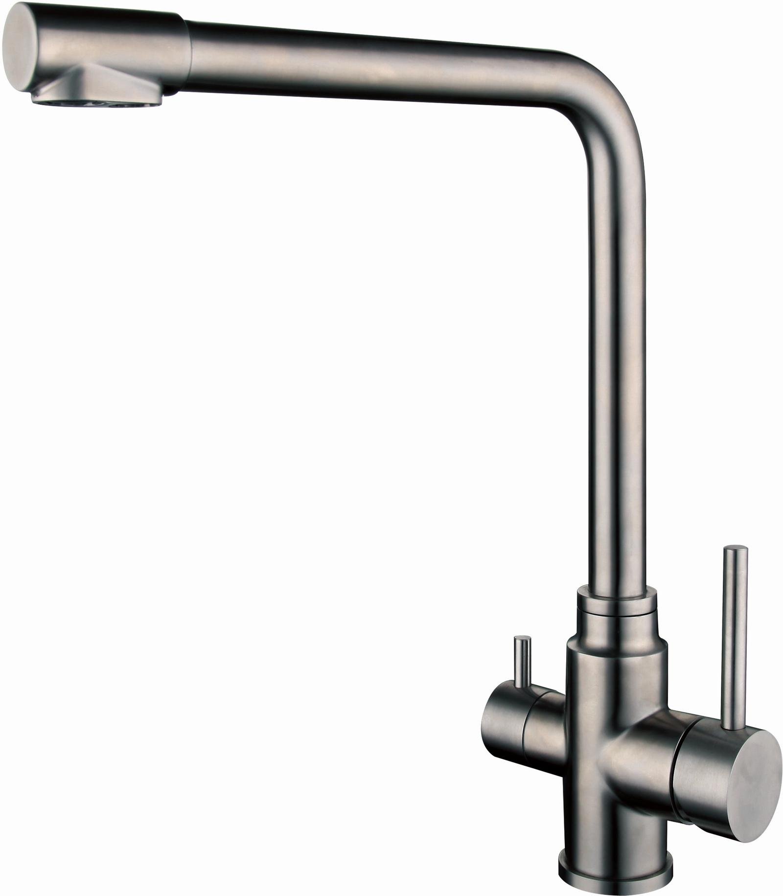 Кухонный смеситель Gunter&Hauer LUFT Gun Metal (7156)