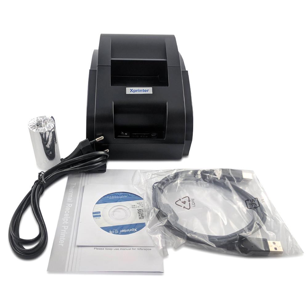 Принтер чеків Xprinter XP-58IIH USB (515484) - фото 4