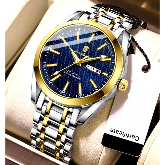 Наручний годинник чоловічий Poedagar Ambassador Silver (1882) - фото 2