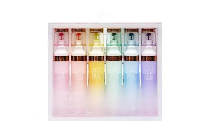 Набір фломастерів Bambi 6 кольорів Різнокольоровий (AF-271-F-21) Набір фломастерів Bambi 6 кольорів Різнокольоровий (AF-271-F-21)