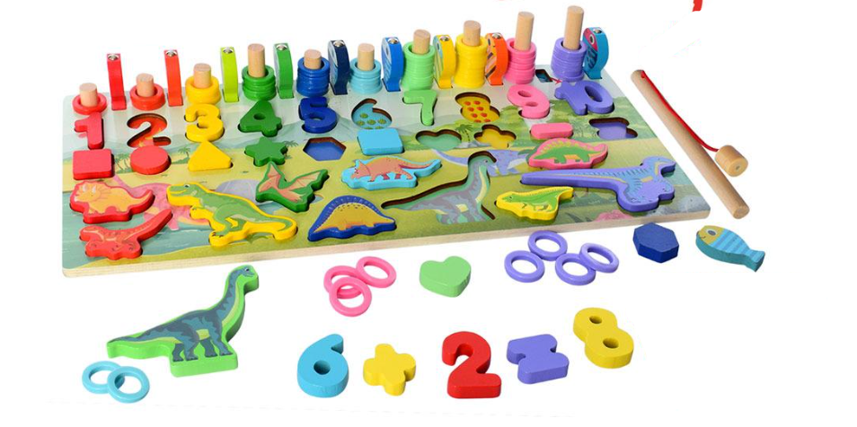 Деревянная игрушка Центр развивающий (MD 2758)