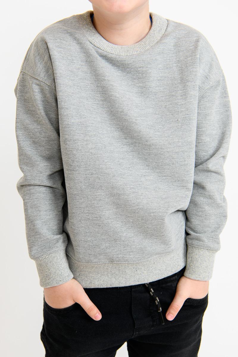 Світшот для хлопчиса 134 см Сірий (V-841170-134с) - фото 3 Світшот для хлопчиса 134 см Сірий (V-841170-134с) - фото 3