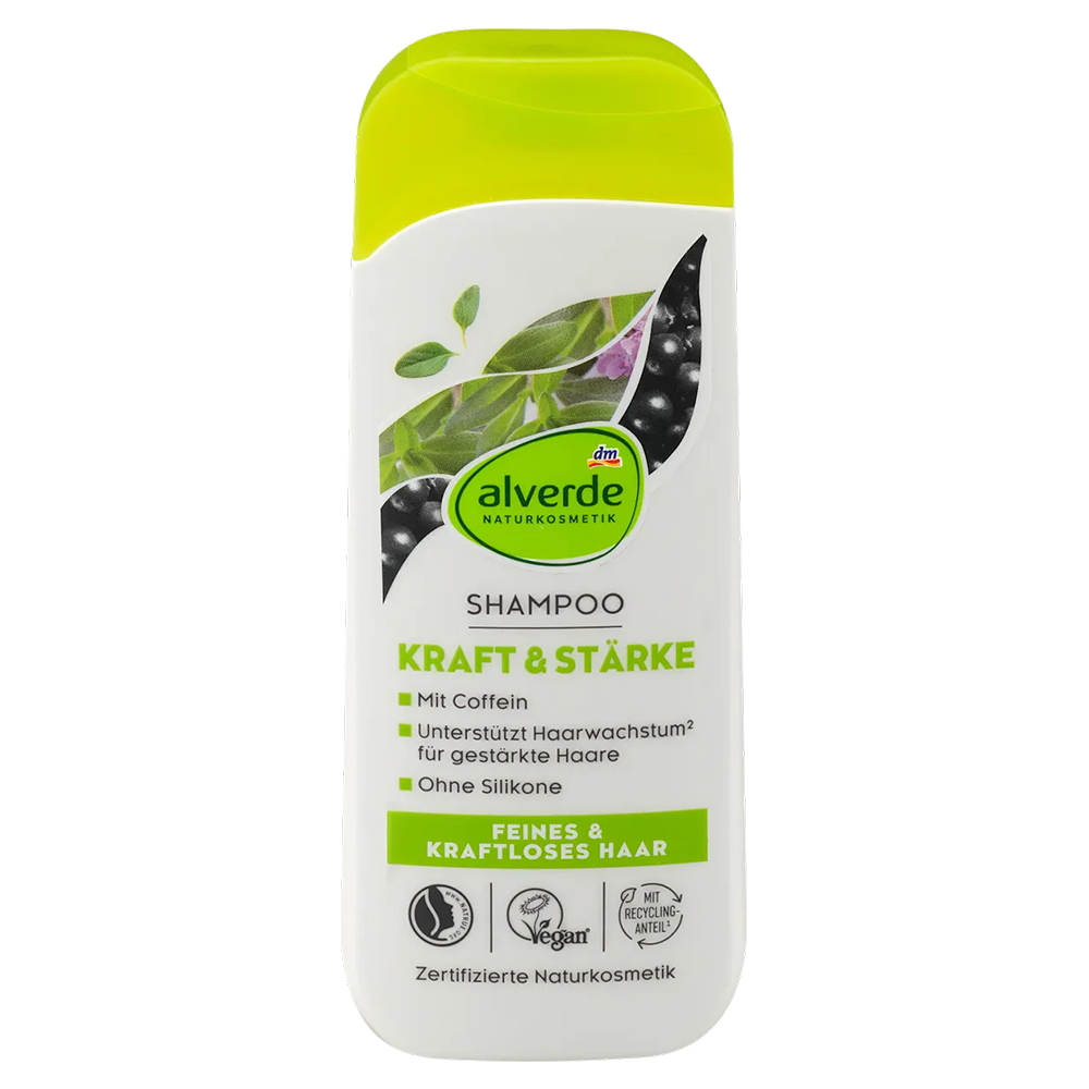 Шампунь Alverde Naturkosmetik Kraft und Stärke для волос с органическим кофе 200 мл Шампунь Alverde Naturkosmetik Kraft und Stärke для волос с органическим кофе 200 мл